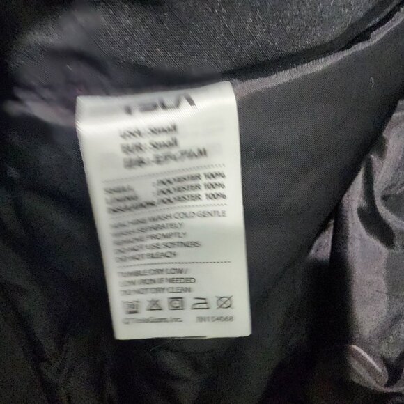 TSLA Mens Black Snow Pants S Adjustable Waist Polyester 30" Inseam - Picture 10 of 16